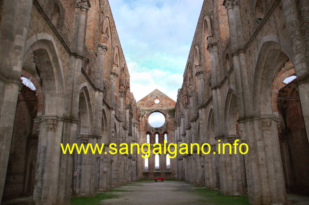 la Grande Abbazia di San Galgano